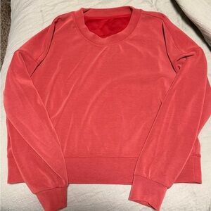 Lululemon Red Sweatshirt